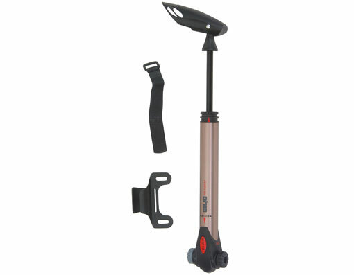 NEW! ABSOLUTE 2-STAGE BICYCLE TELESCOPE MINI PUMP.