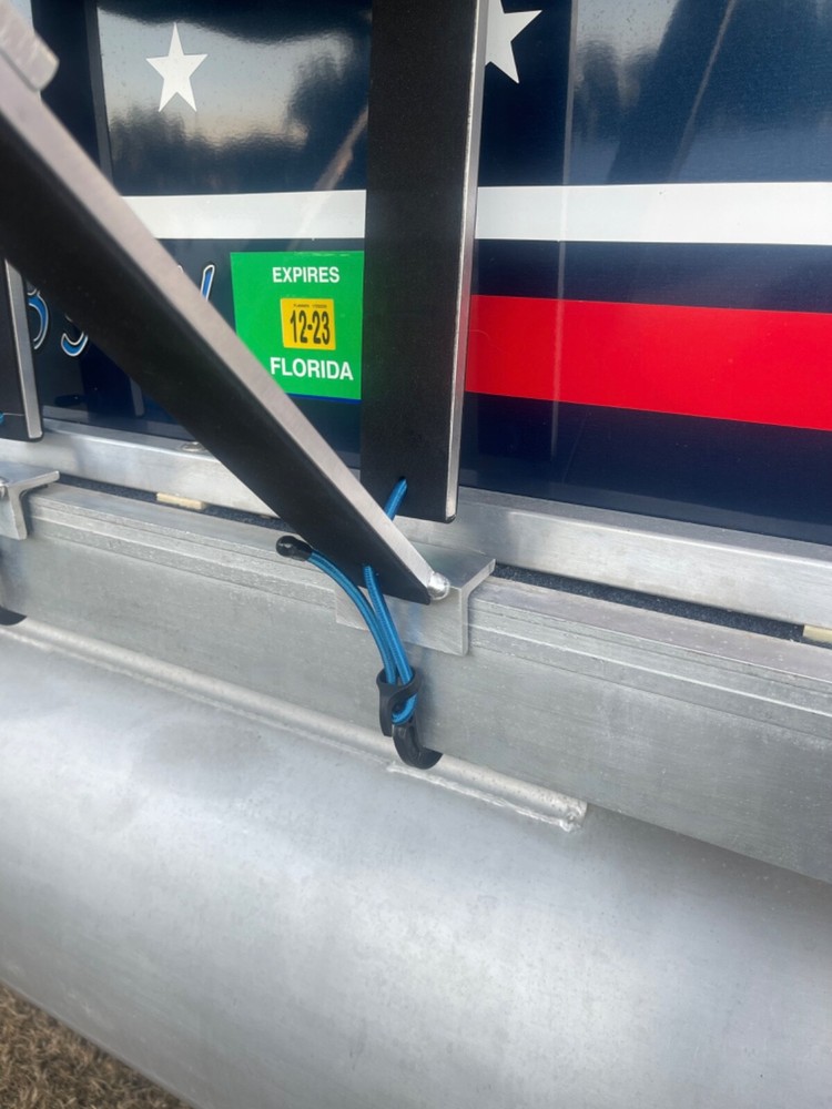 Pontoon Boat 18 Super Cooler Solution with Storage Rack