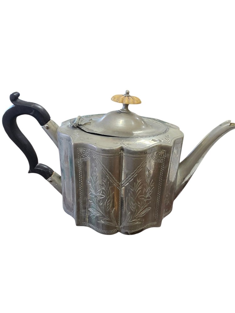 Antique Victorian Style Silver Plated Teapot