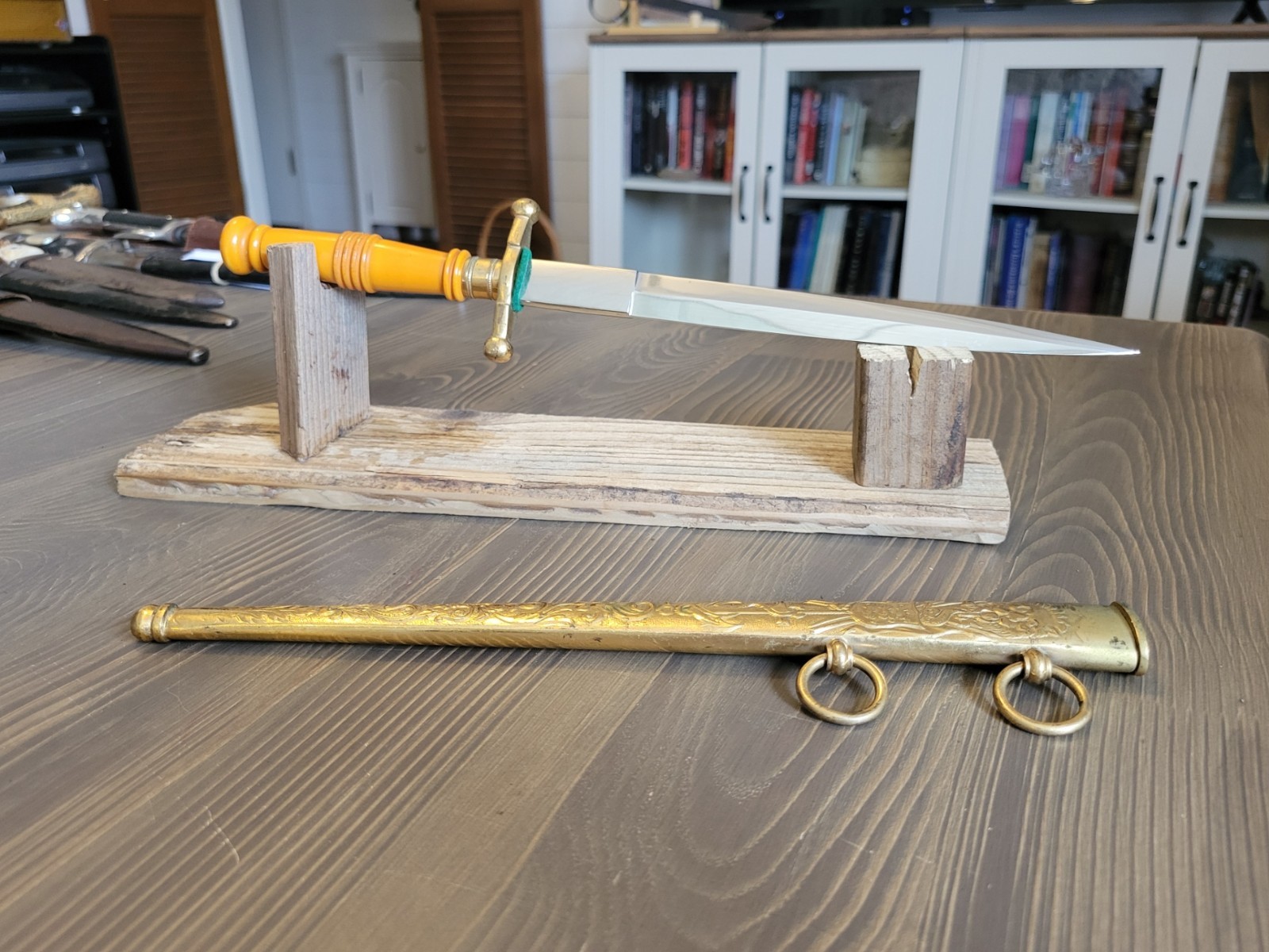 EXCELLENT! World War II Dutch Navy Officer's Ceremonial Dagger by Horster