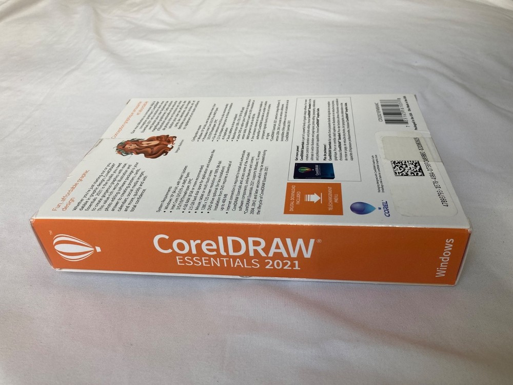 CorelDRAW Essentials 2021 Windows (Product Key/ Box version/Perpetual)