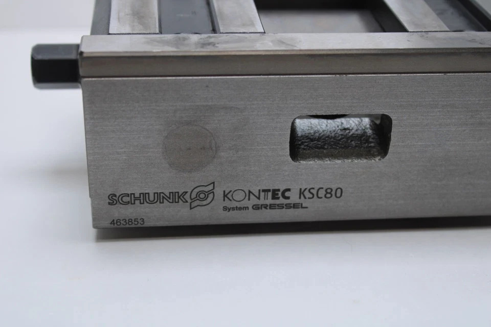USED SCHUNK GRESSEL KONTEC KSC80 VISE ~NO JAW~