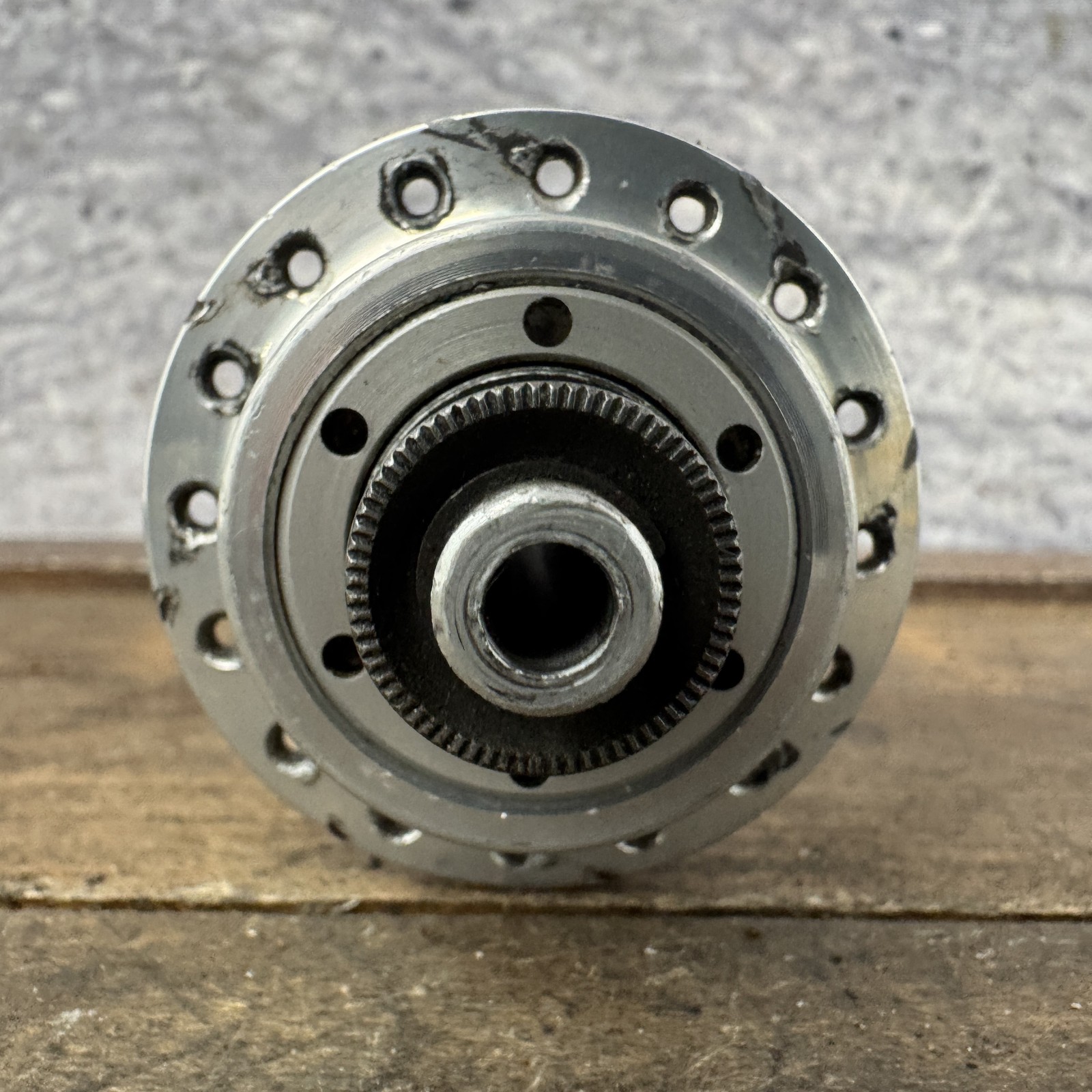 Vintage Mavic 500 Rear Hub 32H BSA Threaded Freewheel Road Bike Hub 126mm