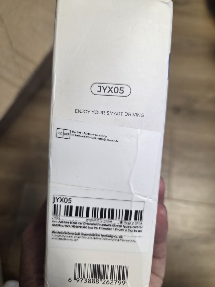 azdome jyx05 hardwire kit