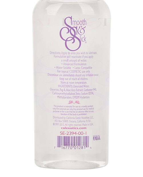 CalExotics Smooth & Slick Water-Based Lubricant 8 Oz