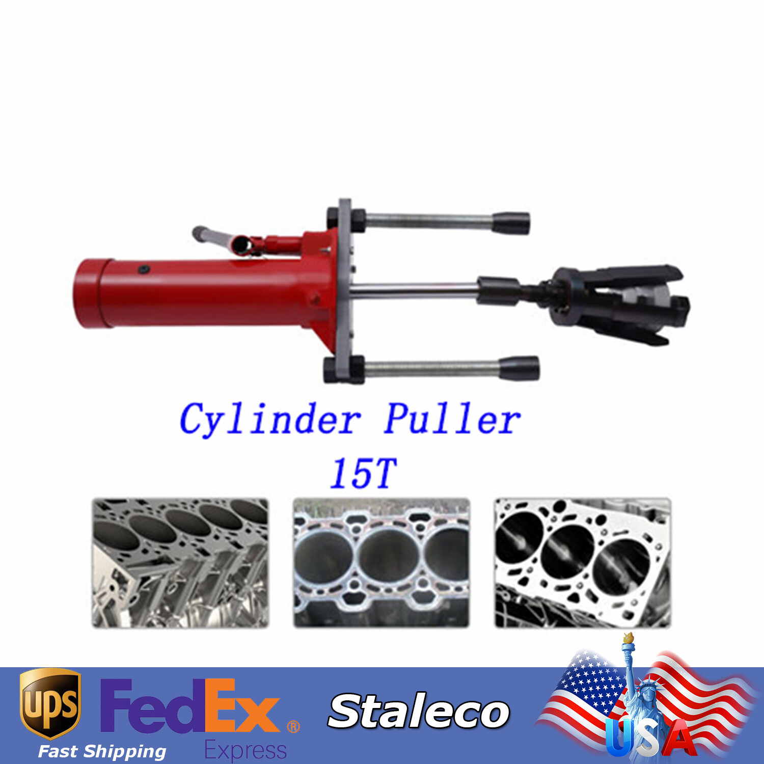 Hydraulic Cylinder Liner Puller Sleeve Puller Remover Tool for 80-140mm Engine