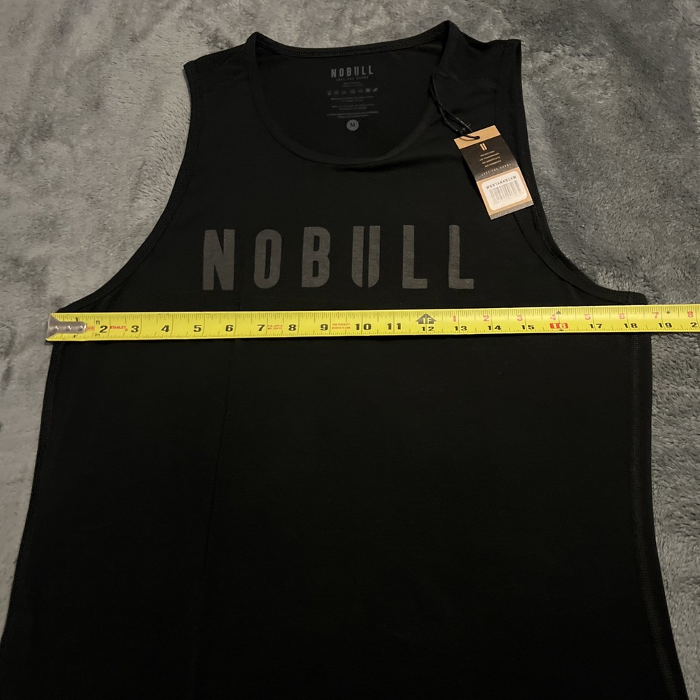 Medium NOBULL Men's TANK Black