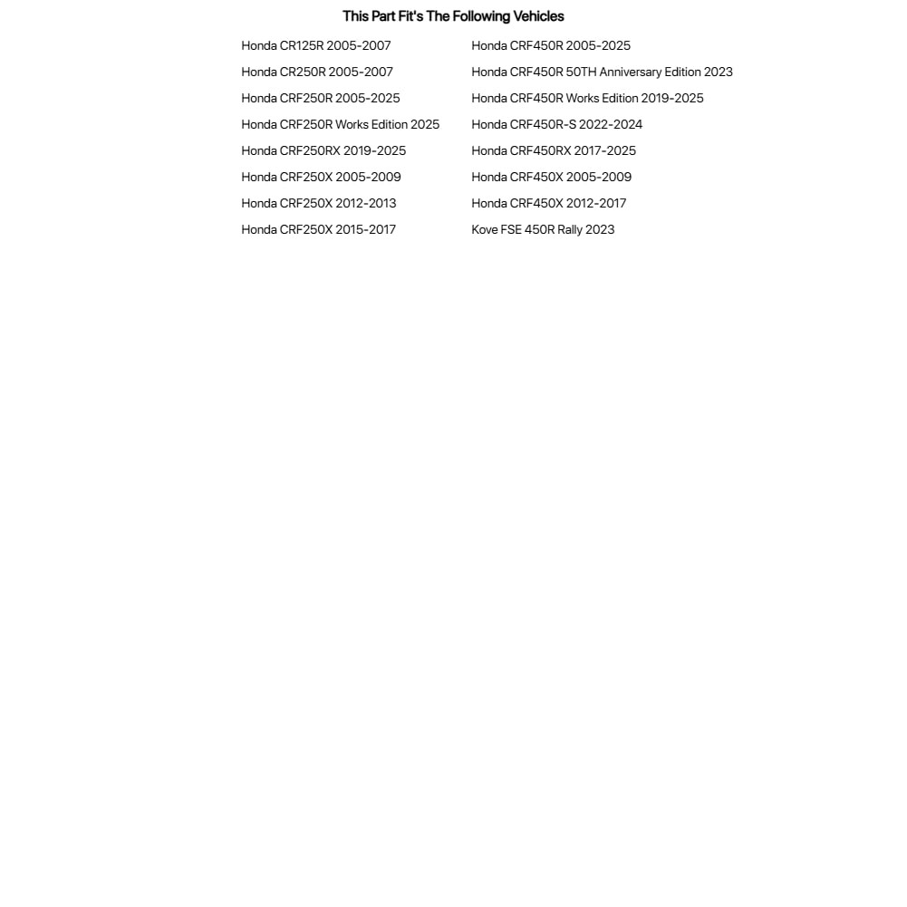 Primary Drive Rear Chain Guide Black For HONDA CRF450X 2005-2009,2012-2017