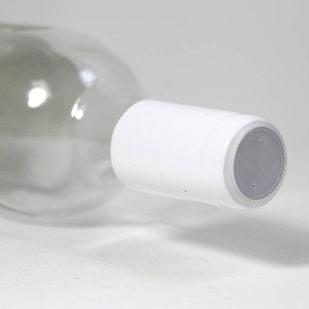 LD Carlson White PVC Shrink Capsules (500 Bulk)