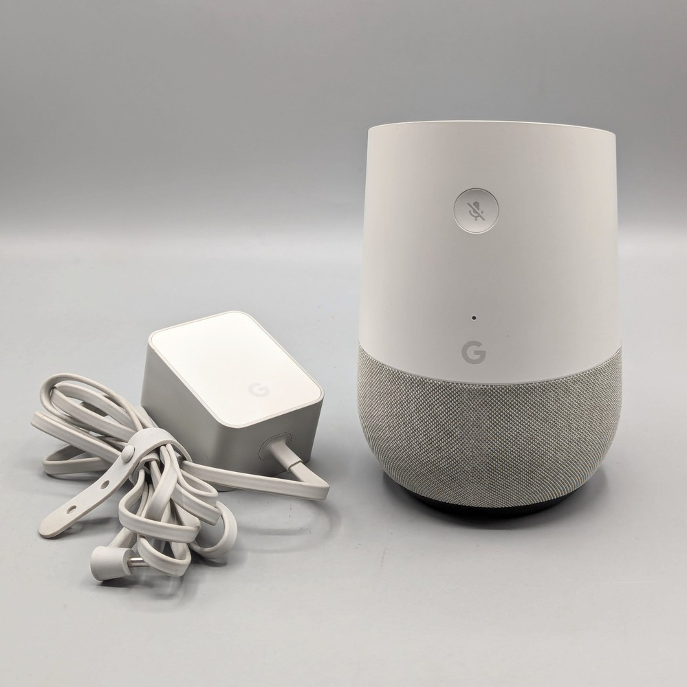 Google Home Smart Speaker Original Model with Google Assistant White