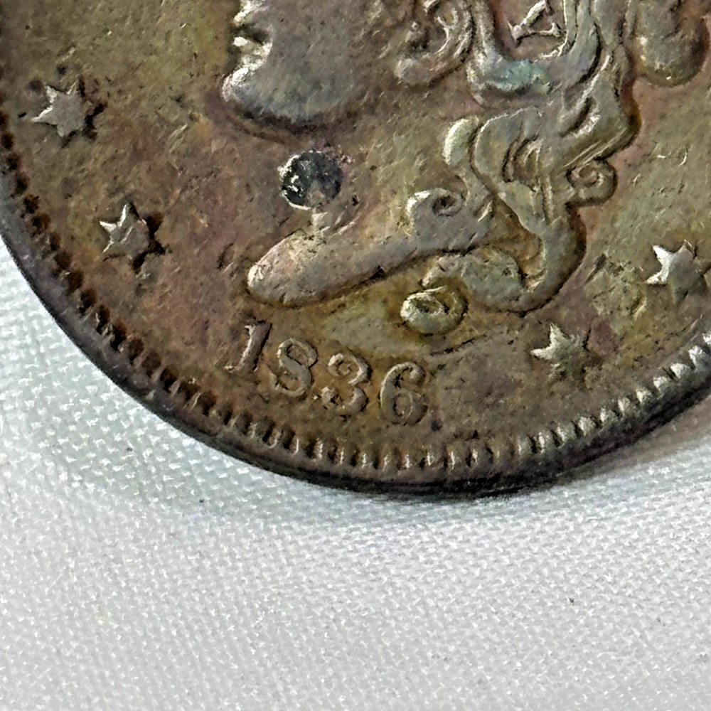 1836 Large Cent Coronet Head