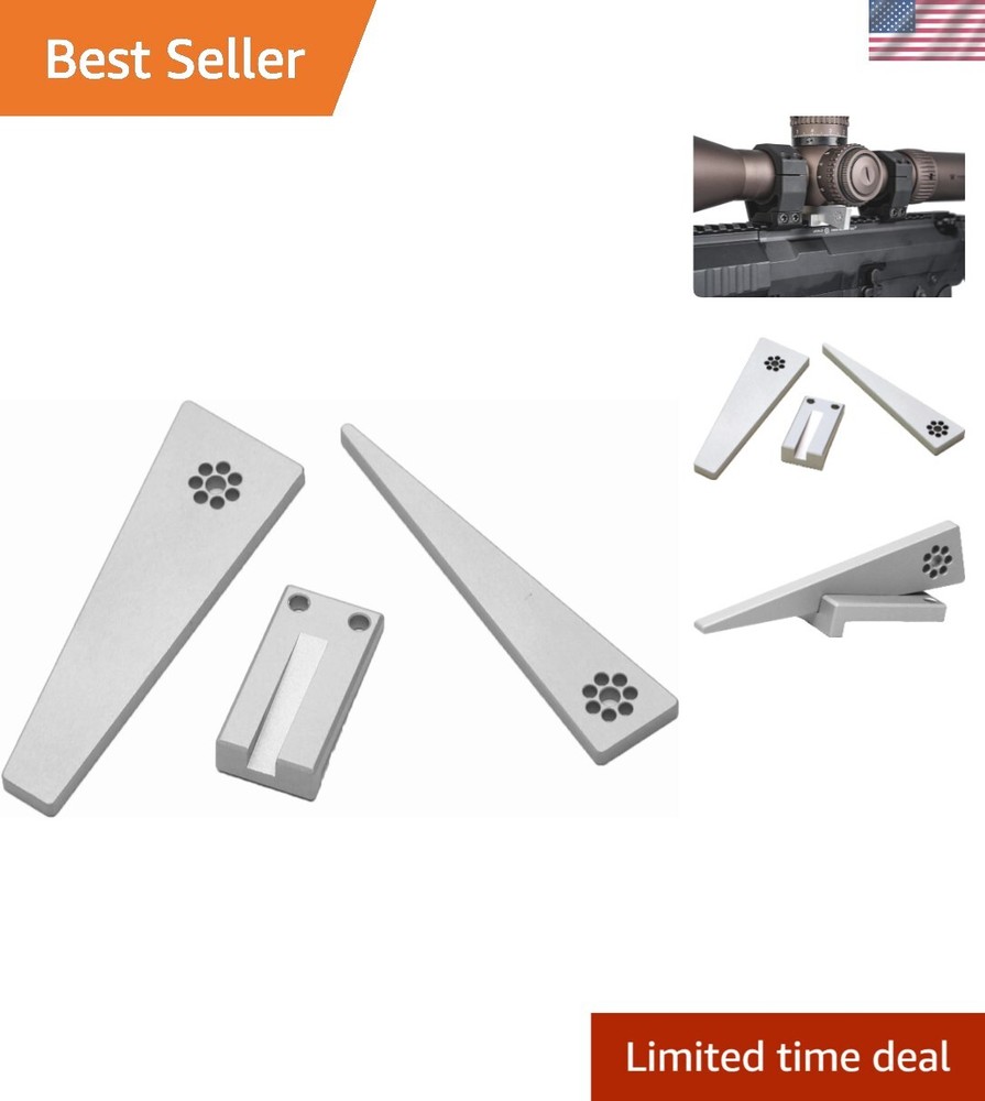 Durable 6061 Aluminum Optic Leveler Combo - Accurate Scope Alignment Tool