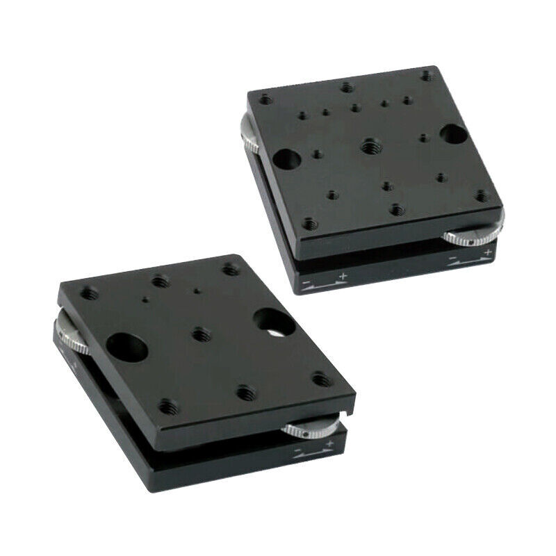 Manual Two-Axis Tilting Stage Fine Tuning Displacement Platform Sliding Table