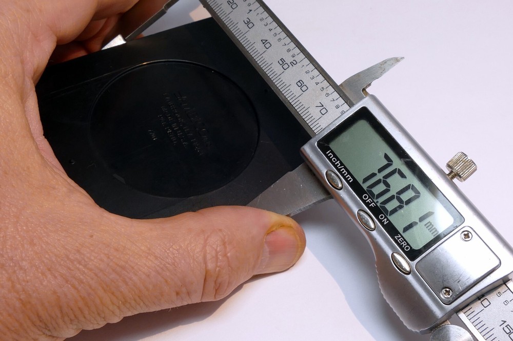 Ambico 7701 Filter holder Cap Cover rectangle square 77X83mm