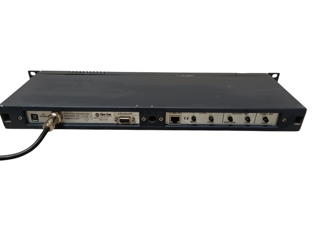 Clear-Com Intercom Systems ICS-1008 Matrix Plus Master Station