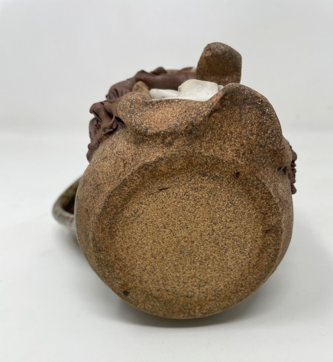 Coffee Tea Mug Cup Super Carpenter Vintage 3D Ugly Face Stoneware