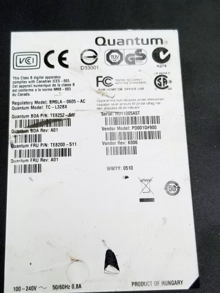 QUANTUM BRSLA-0605-AC