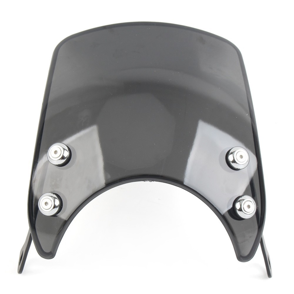 Headlight Windshield Windshield Universal for 5-7 Inch Gray