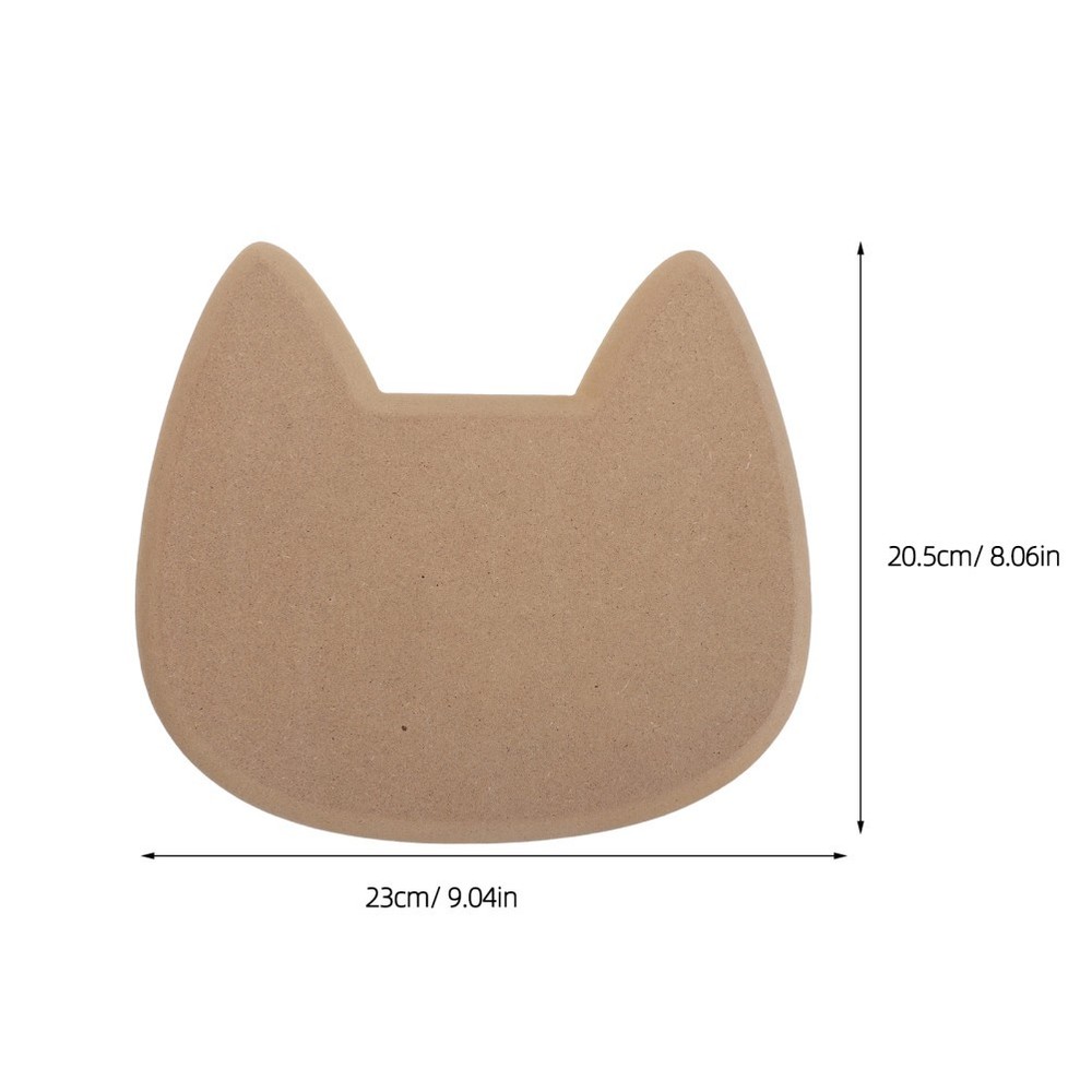 Plate Molds for Pottery Ceramic Clay Templates Cat Shaped Baking