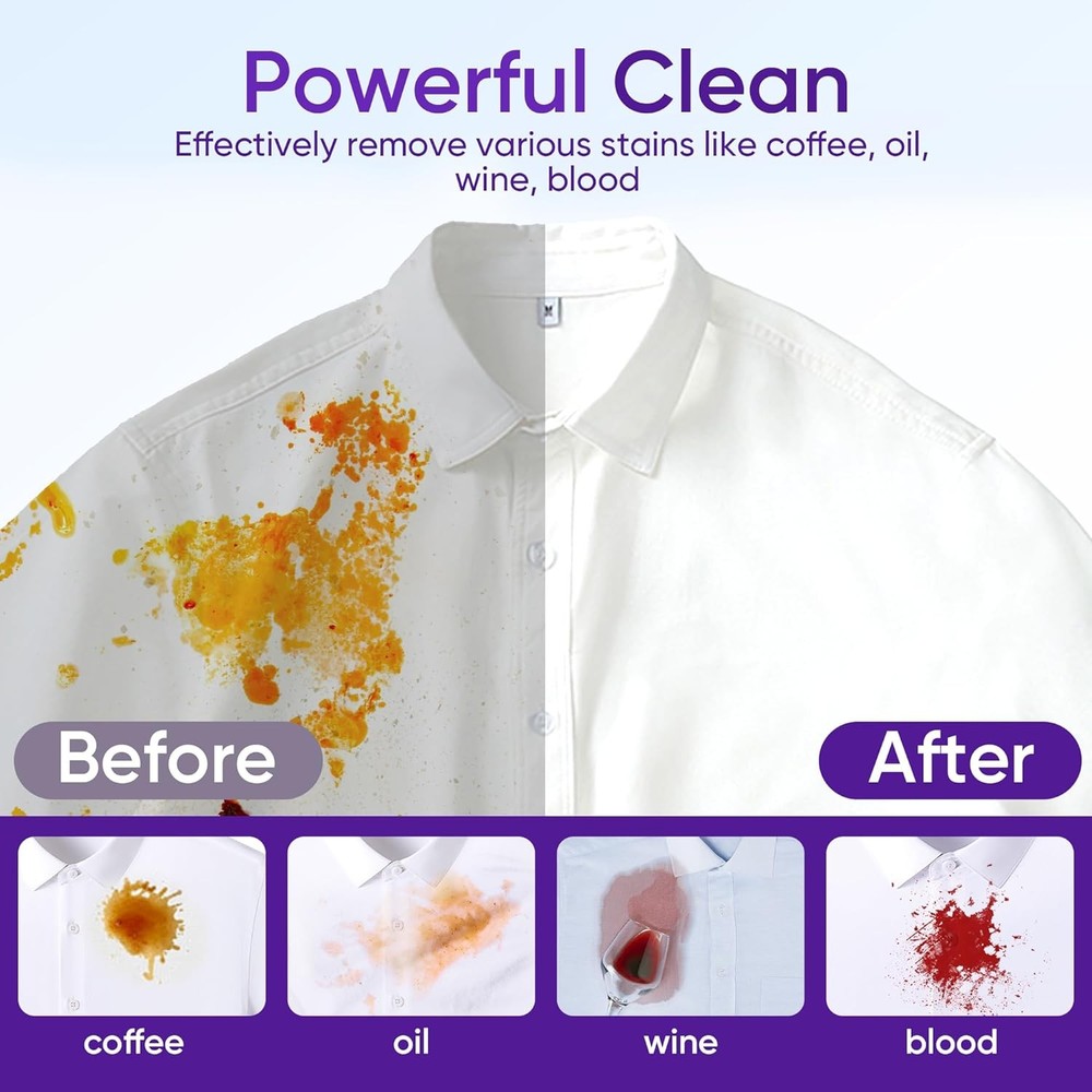 laundry detergent sheets 【Package Conetent】The laundry soap sheets detergent