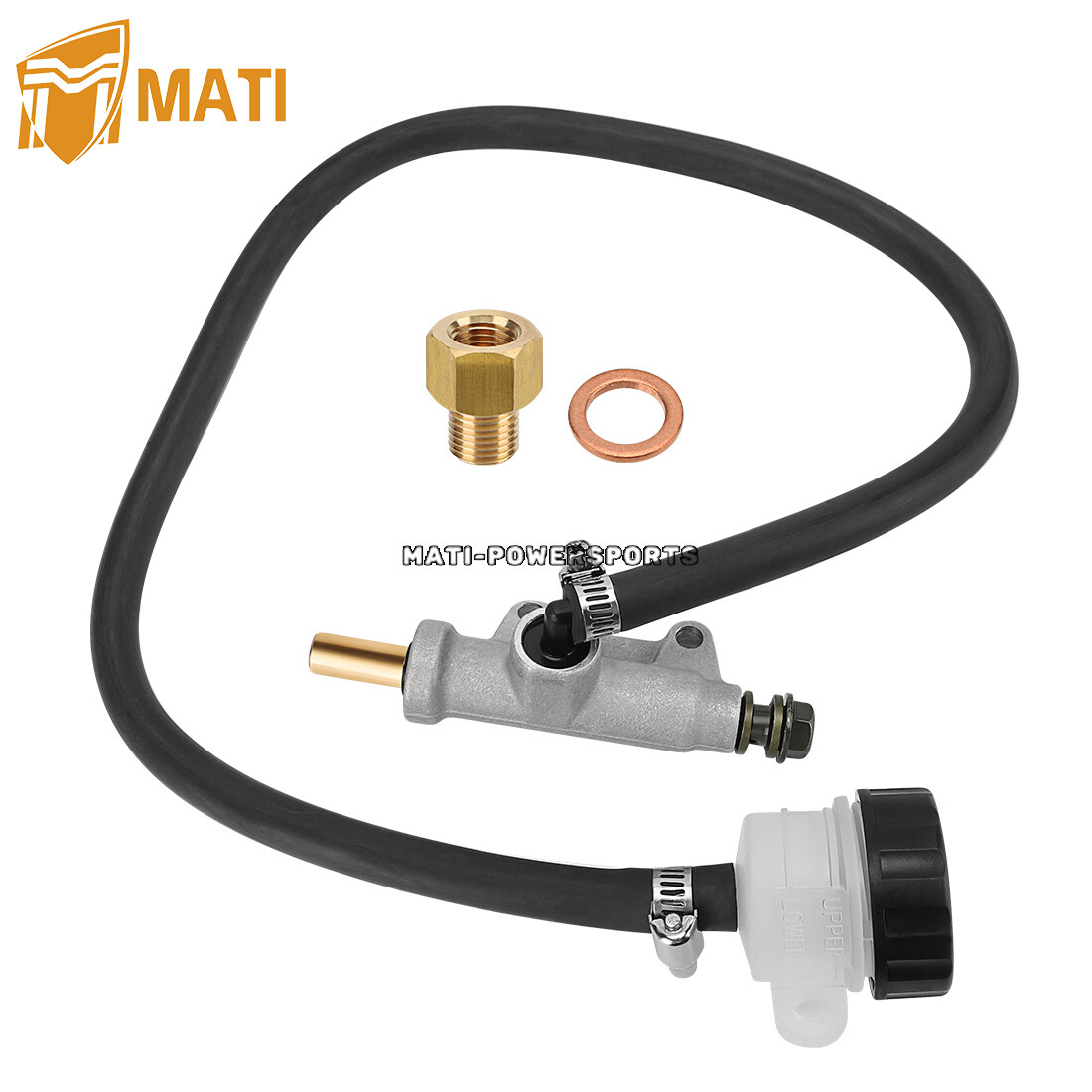 Rear Brake Caliper & Master Cylinder for Polaris Scrambler 500 2x4 4X4 1998-04