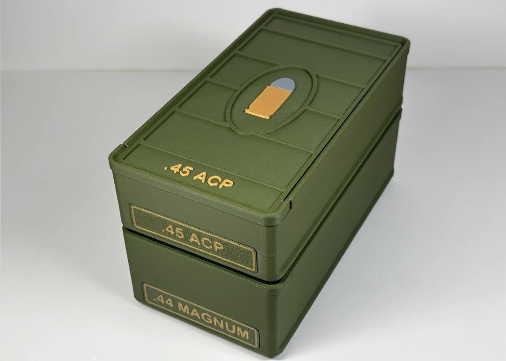 Ammo Storage Box 45 ACP 50 Rounds