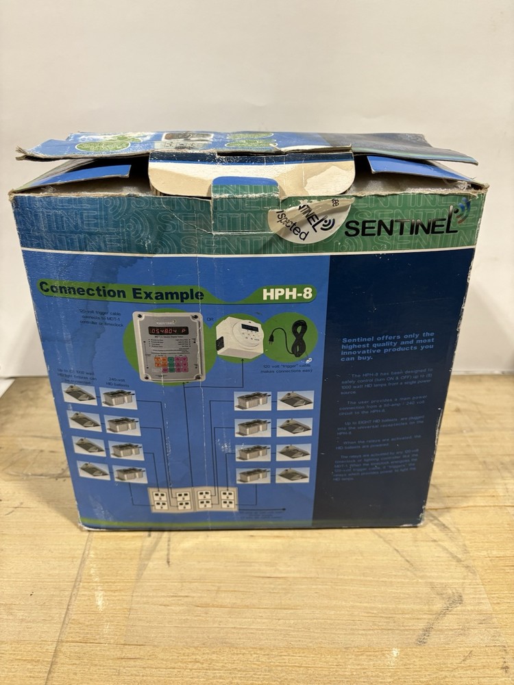 Sentinel HPH-8 HID High Power Controller Outlet-UNTESTED