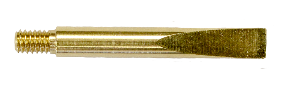 Pro-Shot® Small Brass Scraper with 8-32 Threads, SHIPS FREE