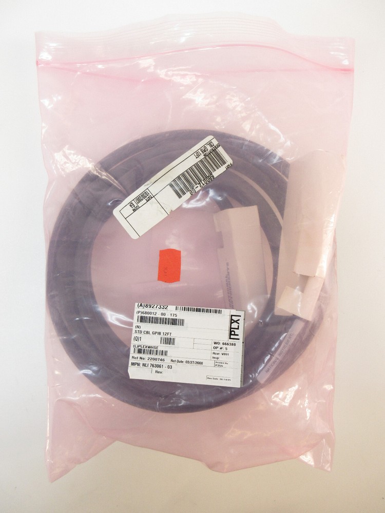 National Instruments Type X2 763061-03 Cable Double-Shielded, Shielded Plug