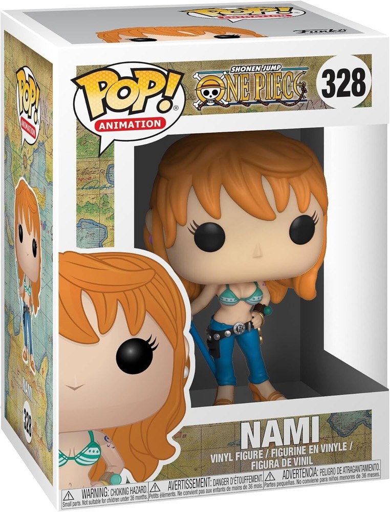Funko Pop One Piece - Nami Figure w/ Protector