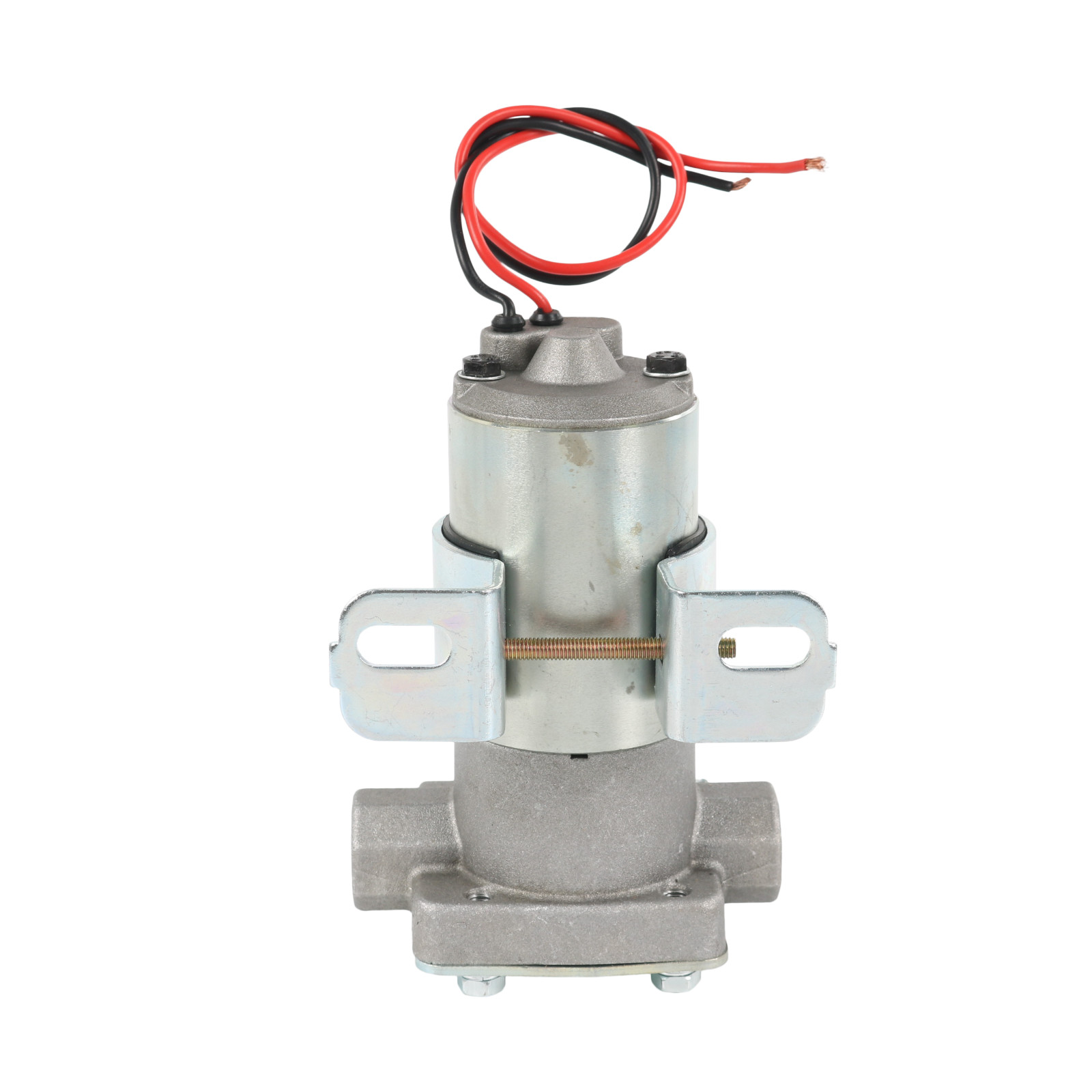 Electric Fuel Pump 97 GPH 7 PSI Universal Red For Holley Demon Carburetor Chrome