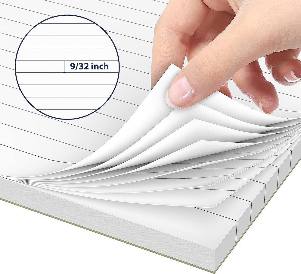 8 Pack 4x6 Inch Mini Notepads Refills Small Notebook Pads for School Office
