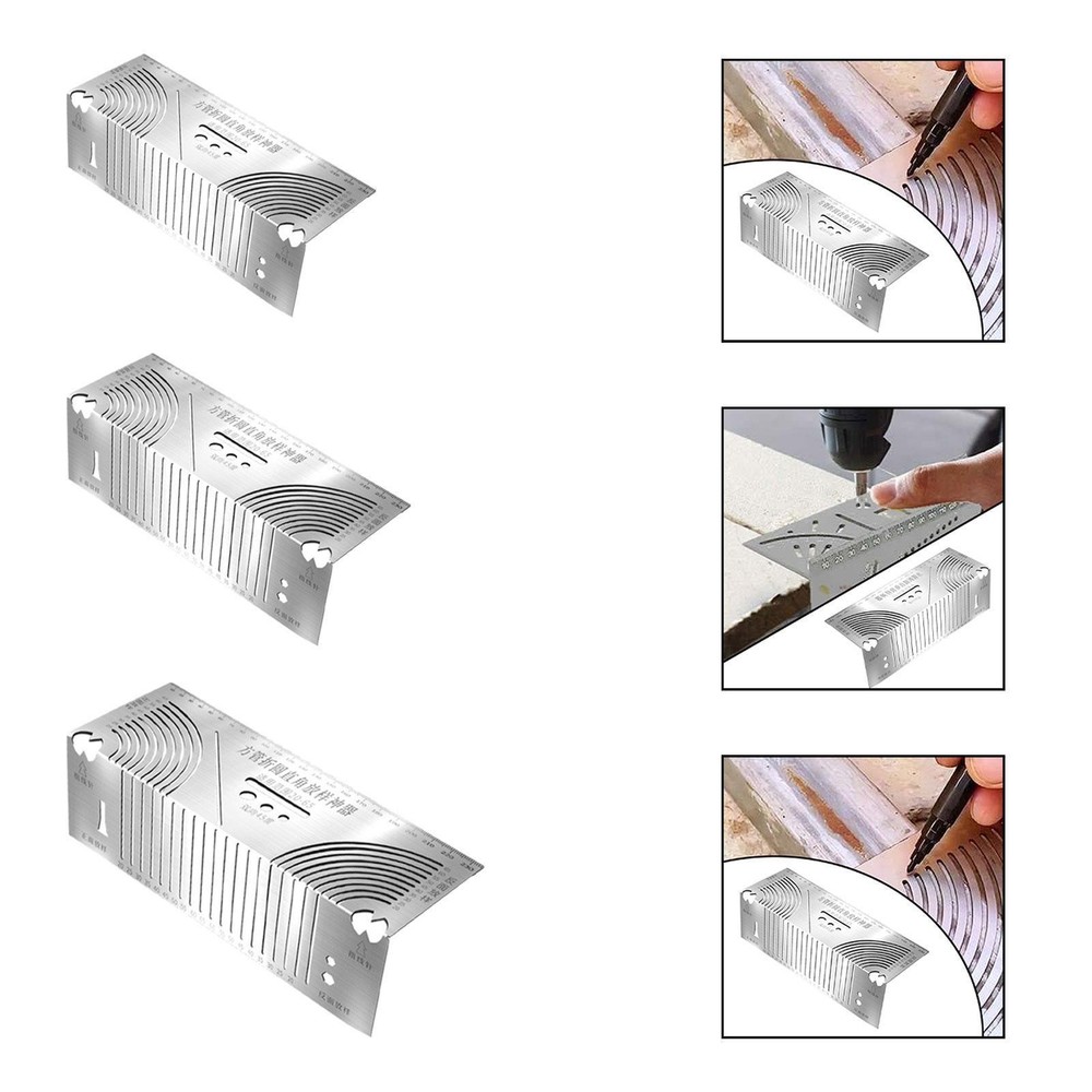 Angle and Curve Marking Tool Multi Purpose Efficient Essential Scriber for