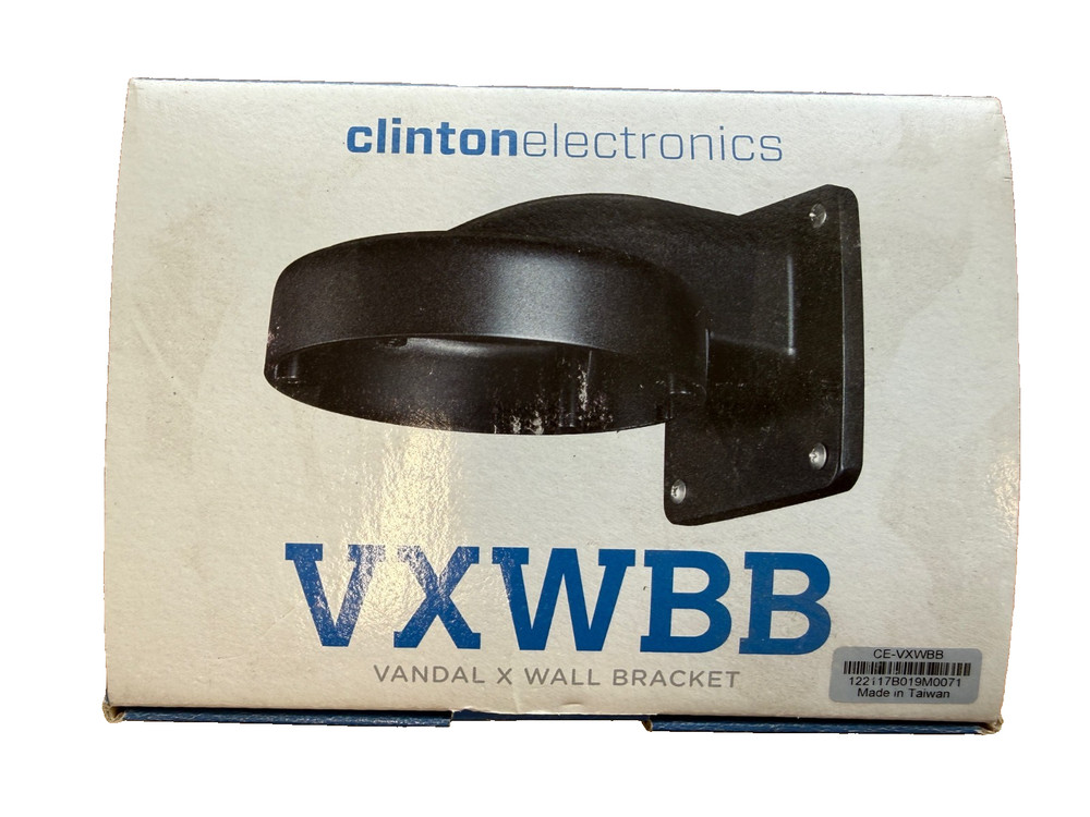 CLINTON ELECTRONICS CE-VXAPB VANDAL X WALL BRACKET ADAPTER PLATE