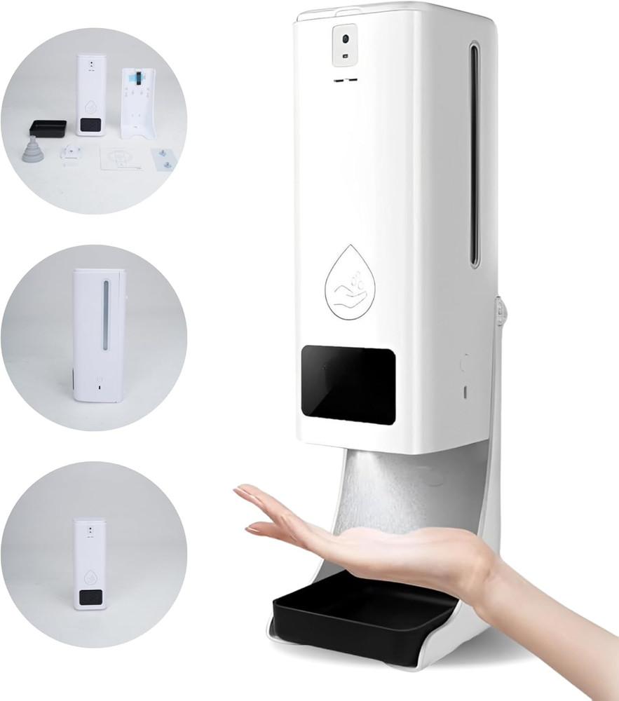 Automatic Soap Dispenser Touchless 1L Capacity Wall Mount Home & Office Use