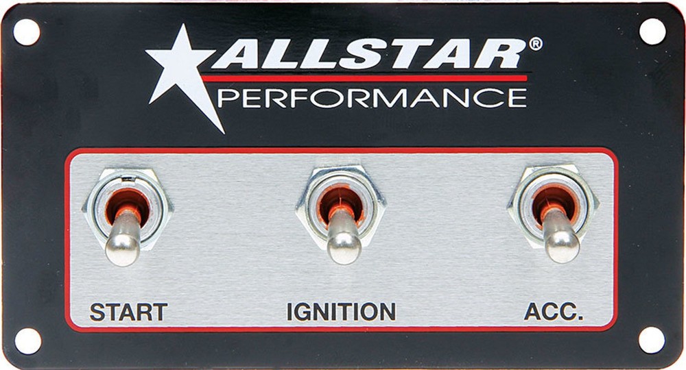 Allstar Performance ALL80165 Weatherproof Three Switch Panel