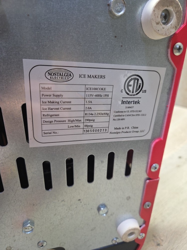 Nostalgia Electrics Coca-cola Ice Maker