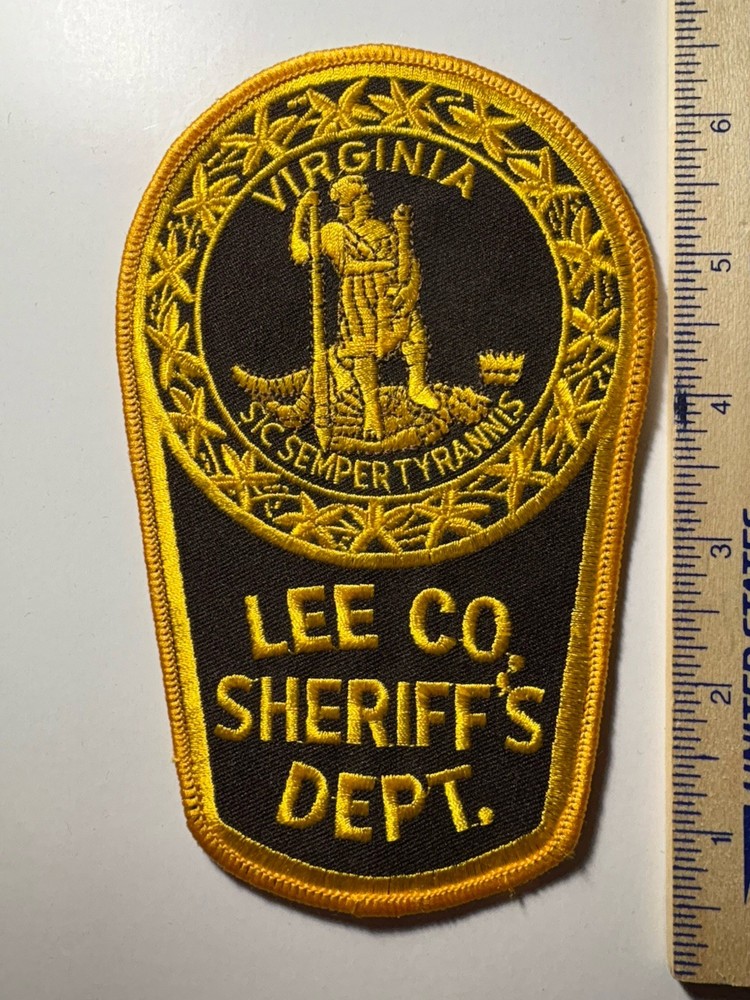 Lee County Virginia Sheriff Patch