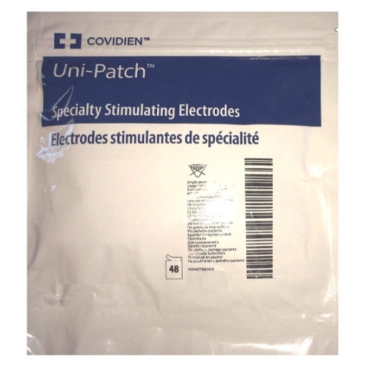 Uni-Patch Uni-Tab Reusable Stimulating Electrodes 4" x 2.25" - New w/o Packaging