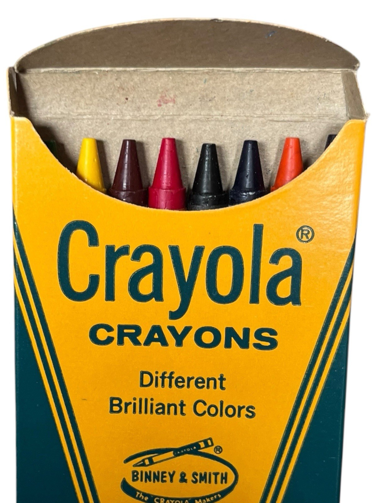 VTG NOS 1970's #8 Crayola Crayons Binney & Smith NY 15 cents NEW MINT school CP
