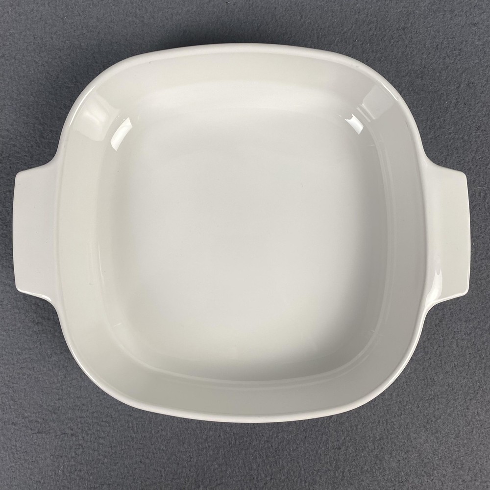 CorningWare Cornflower Blue Square 10" Baking Dish White Ceramic Pan Casserole