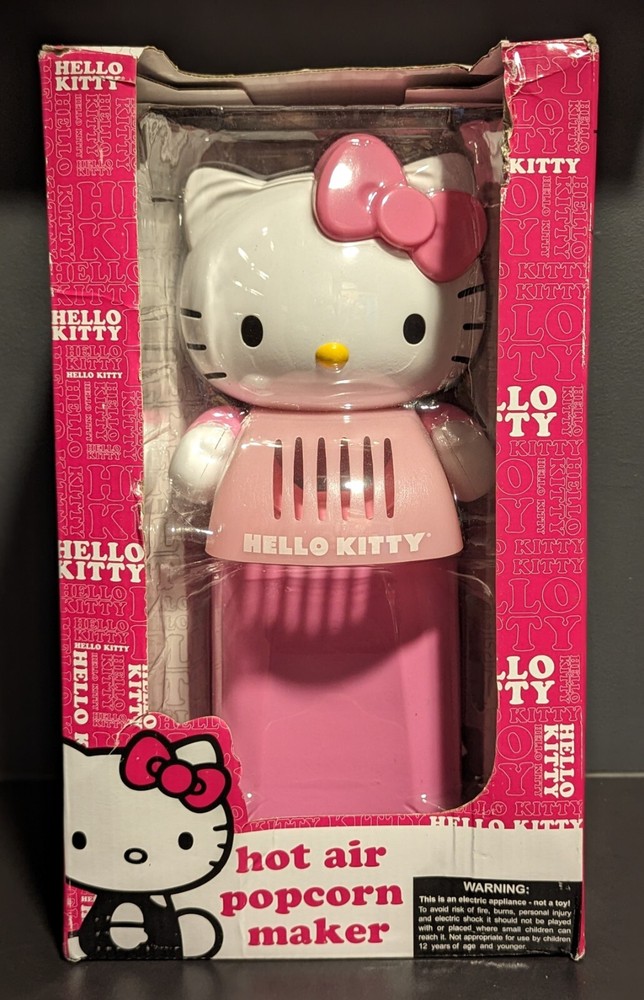 HELLO KITTY PINK ELECTRONIC AIR POPCORN MAKER MACHINE 2016 - NEW
