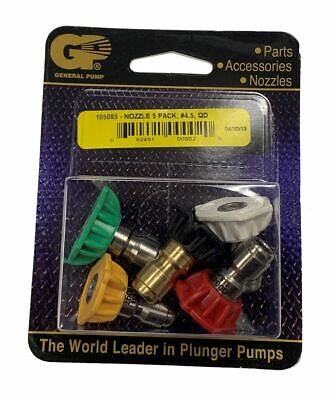 GP 105085 #4.5 Quick Connect (Q) Spray Nozzle 5-Pack
