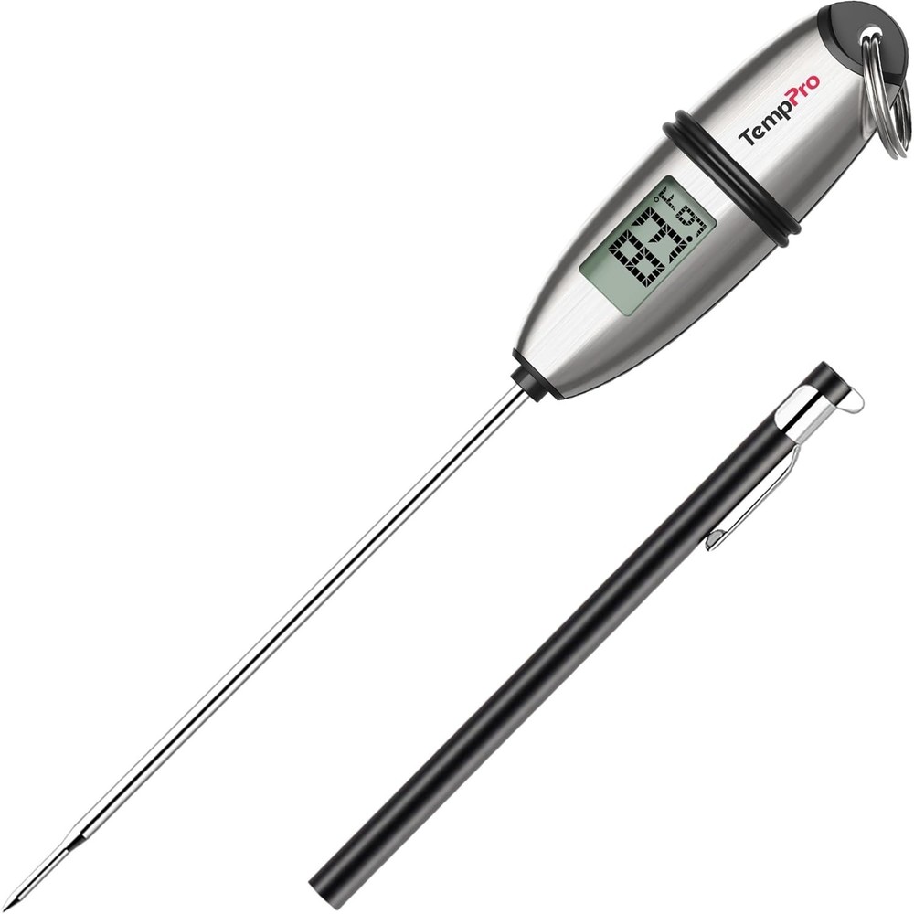 Instant Read Digital Food Thermometer for Precise Cooking & Baking Temperatures