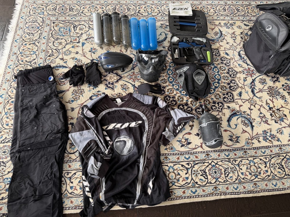 MINT Planet Eclipse Etek 4 AM Blue/Black - USED ONCE - Complete C/M/S Bundle