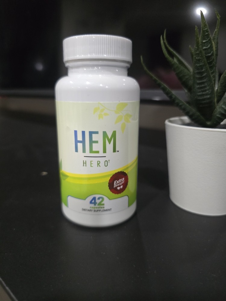 Hem Hero Extra Strength Hemorrhoid Support & Healthy Circulation Formula....