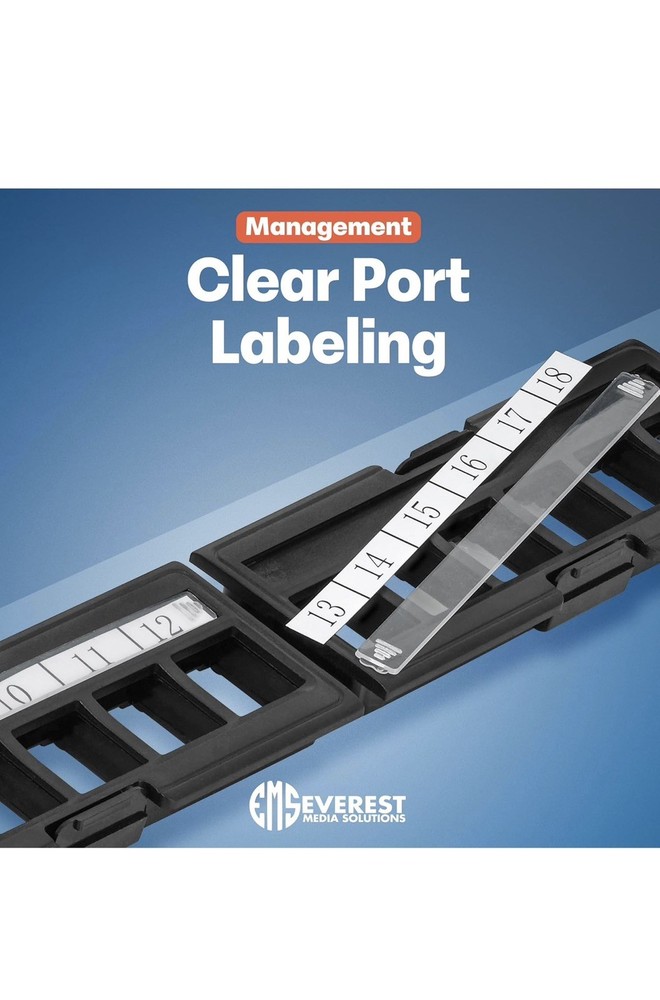 Everest Media Solutions 12-Port UTP Patch Panel