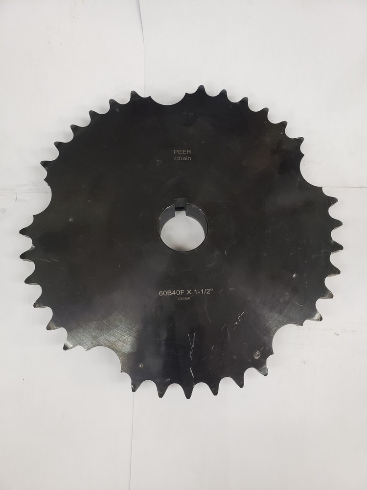 Peer Chain 60B40F x 1-1/2" Finished Bore Sprocket