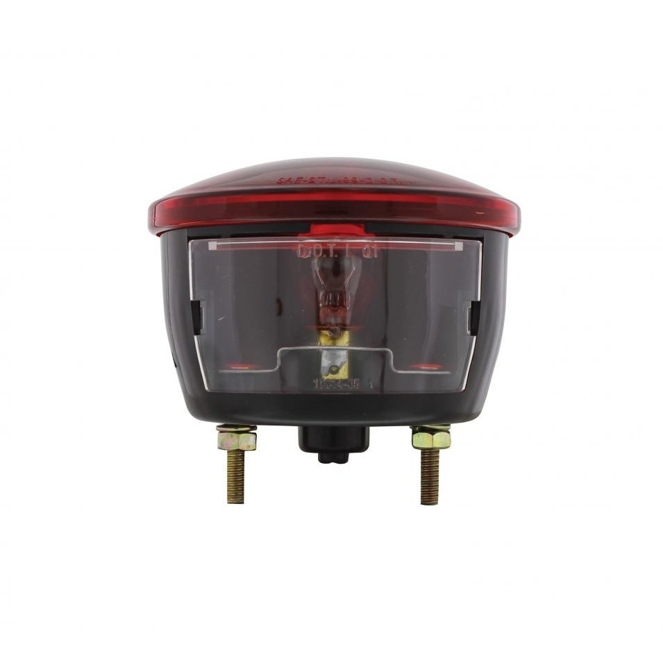 Universal Stud-Mount Stop, Turn & Tail Light w/ License Light
