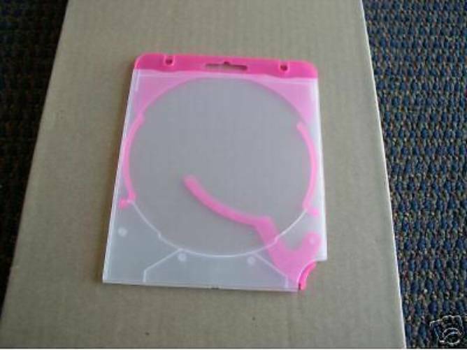 100 HIGH QUALITY RARE TRIGGER EJECTOR CD CASES, PINK W E-CLIP TRIGPNK PSC26